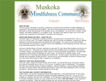 Tablet Screenshot of meditation.huntsvilleontario.info